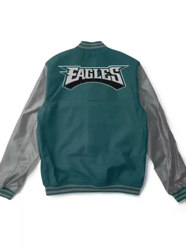 Varsity Philadelphia Eagles Green/grey Jacket