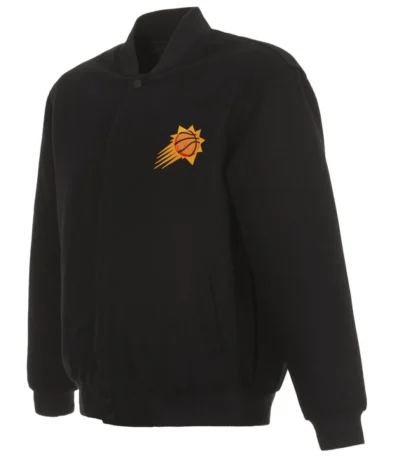 Varsity Phoenix Suns Black Wool Jacket