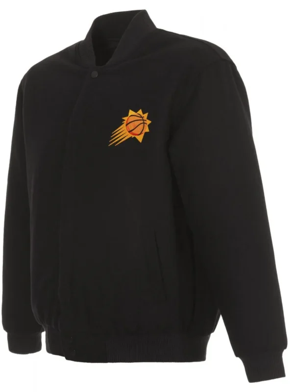 Varsity Phoenix Suns Black Wool Jacket