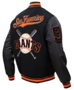 Varsity San Francisco Giants Mash Up Black Jacket