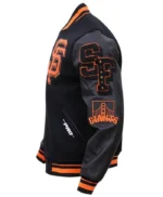 Varsity San Francisco Giants Mash Up Black Jacket
