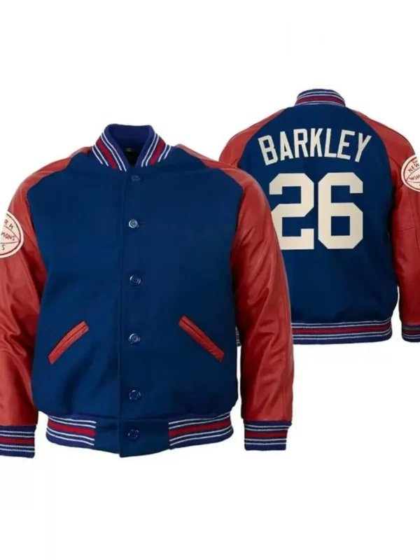 Varsity Saquon Barkley NY Giants Jacket