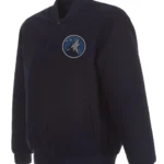 Varsity T-Wolves varsity Navy Blue Wool Jacket