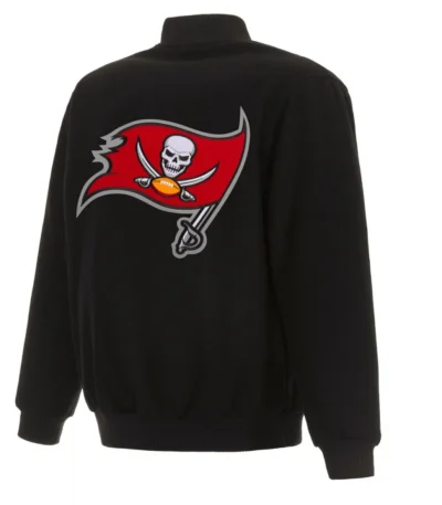 Varsity Tampa Bay Buccaneers Black Wool Jacket