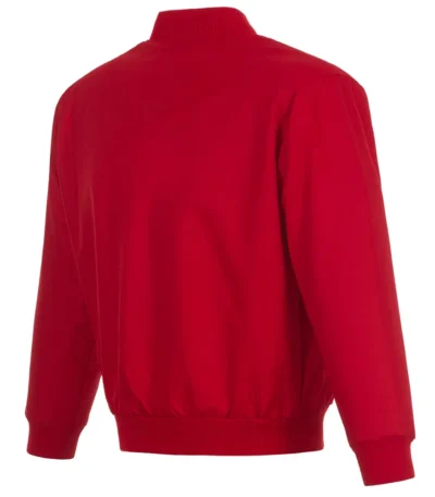 Varsity Tampa Bay Buccaneers Red Poly Twill Jacket