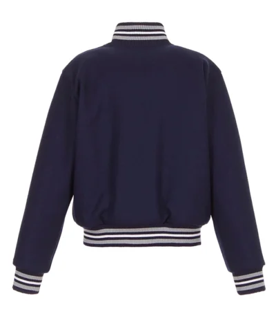Varsity Tampa Bay Lightning Navy Blue Wool Jacket