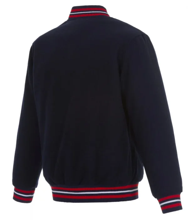 Varsity Tennessee Titans Navy Blue Wool Jacket