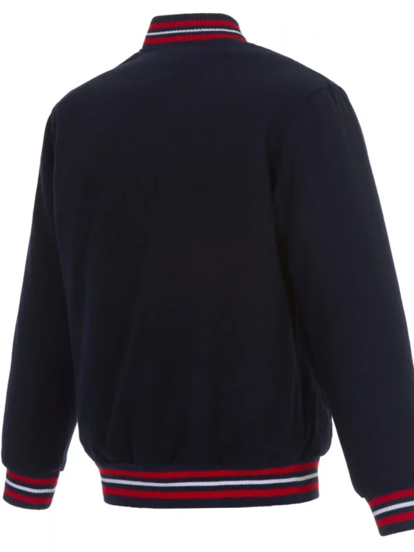 Varsity Tennessee Titans Navy Blue Wool Jacket