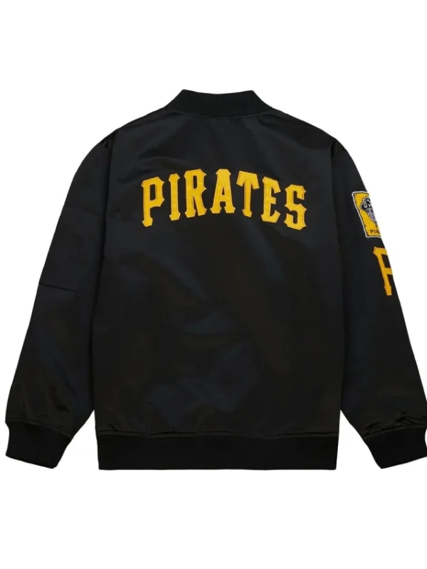 Pittsburgh Pirates Vintage Logo Lightweight Satin Jacket