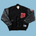 Vintage Minnesota Twins Black Varsity Jacket