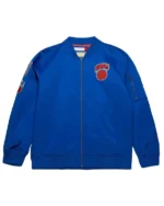 Vintage New York Knicks Logo Royal Lightweight Satin Jacket