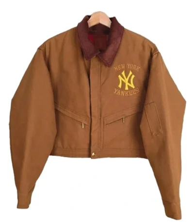 Vintage Ny Yankees Crop Jacket