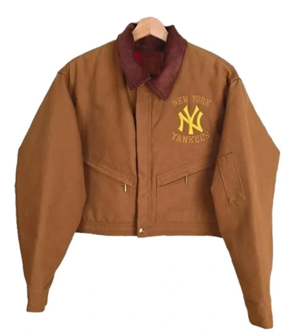 Vintage Ny Yankees Crop Jacket
