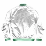 White New York Jets Satin Jacket