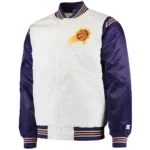 White-Purple Phoenix Suns Renegade Jacket