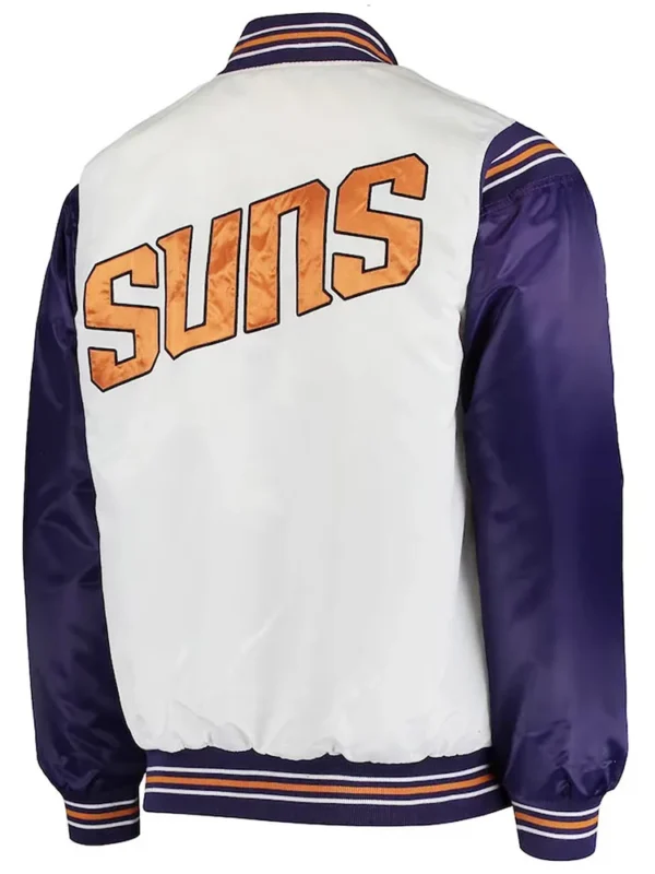 White-Purple Phoenix Suns Renegade Jacket