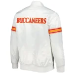 White The Power Tampa Bay Buccaneers Satin Jacket