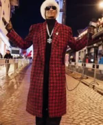 Winter Olympics 2026 Snoop Dogg Houndstooth Coat