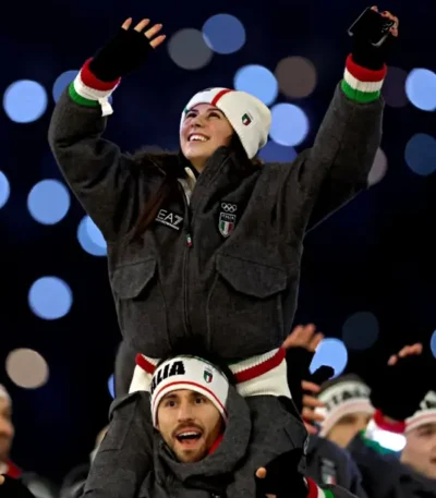 Winter Olympics 2026 Team Italy EA7 Jacket