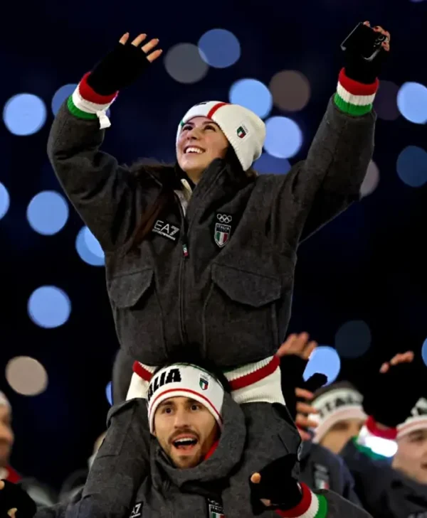 Winter Olympics 2026 Team Italy EA7 Jacket