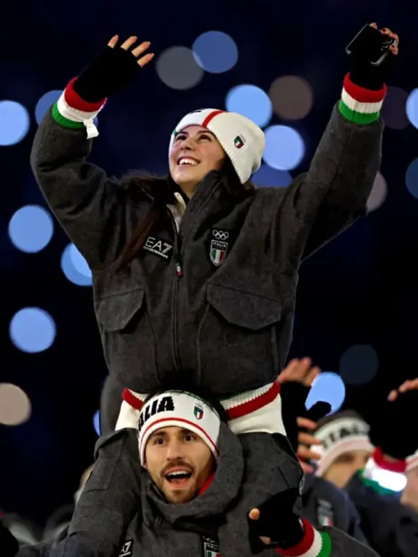 Winter Olympics 2026 Team Italy EA7 Jacket