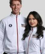 Winter Olympics 2026 Team USA White Jacket