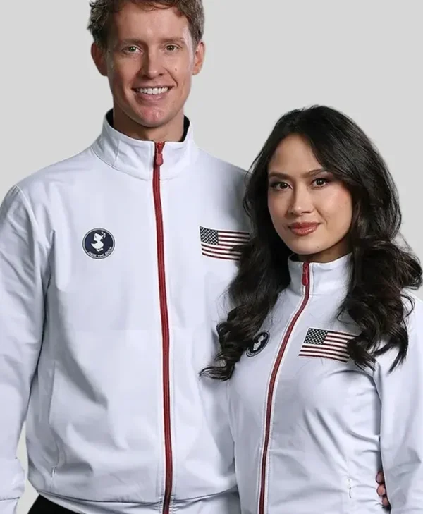 Winter Olympics 2026 Team USA White Jacket