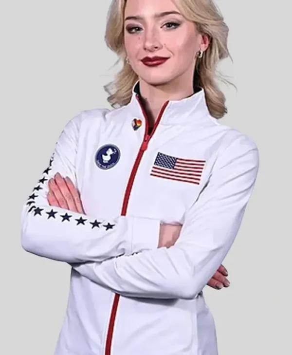 Winter Olympics 2026 Team USA White Jacket
