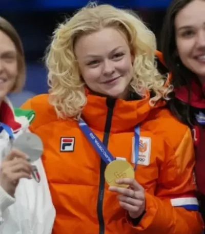 Winter Olympics 2026 Xandra Velzeboer Jacket