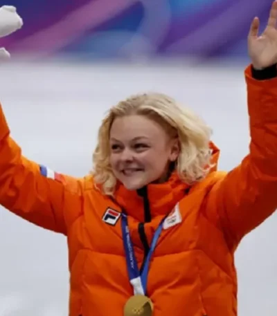 Winter Olympics 2026 Xandra Velzeboer Jacket