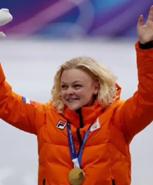 Winter Olympics 2026 Xandra Velzeboer Jacket