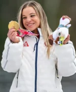 Winter Paralympic Games 2026 Oksana White Jacket