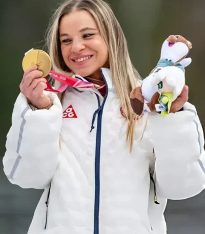 Winter Paralympic Games 2026 Oksana White Jacket