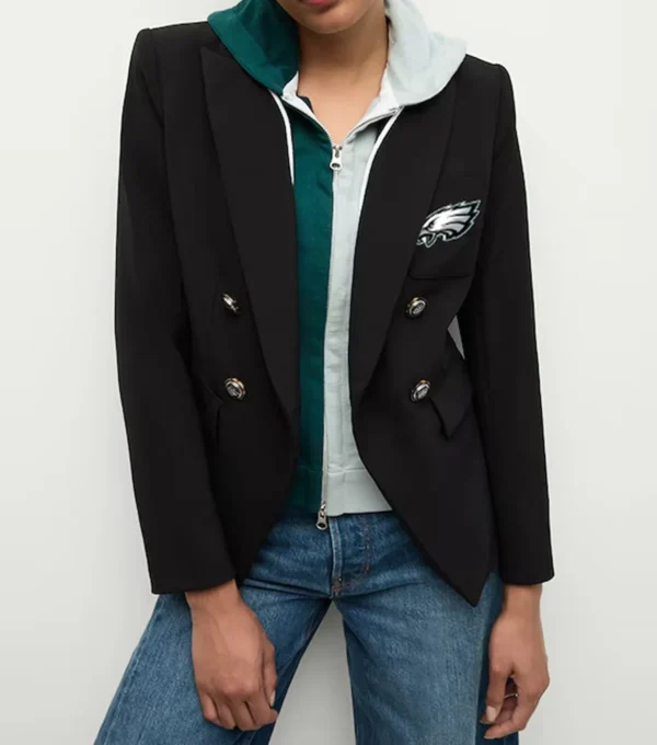 Women’s Philadelphia Eagles Black Blazer