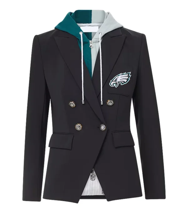 Women’s Philadelphia Eagles Black Blazer