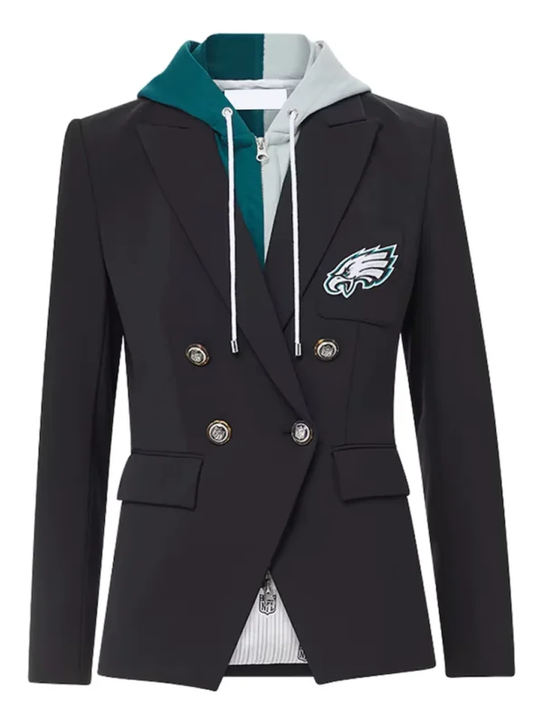 Women’s Philadelphia Eagles Black Blazer
