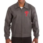 Workwear Philadelphia Phillies Grey Jacket
