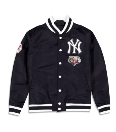 World Series NY Yankees Logo Select Black Jacket