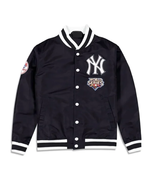 World Series NY Yankees Logo Select Black Jacket