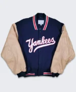 Y2K World Series NY Yankees Varsity Jacket