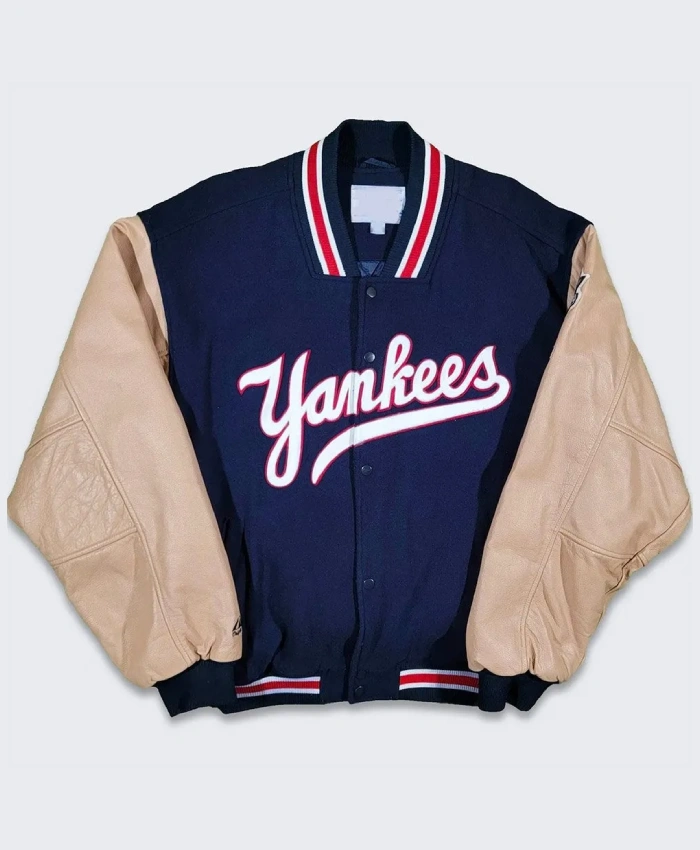 Y2K World Series NY Yankees Varsity Jacket Y2K World Series NY Yankees Varsity Jacket