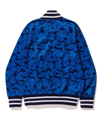 Yankees Bape Varsity Full-Zip Satin Jacket