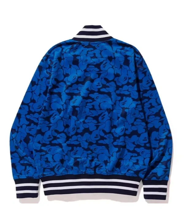 Yankees Bape Varsity Full-Zip Satin Jacket