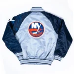 Youth NY Islanders Navy and Gray Jacket
