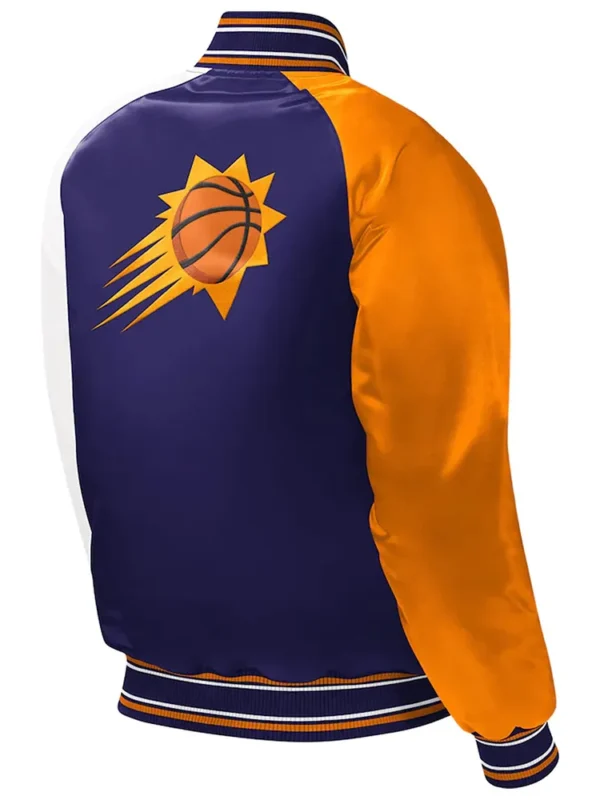 Youth Raglan Phoenix Suns Purple Jacket