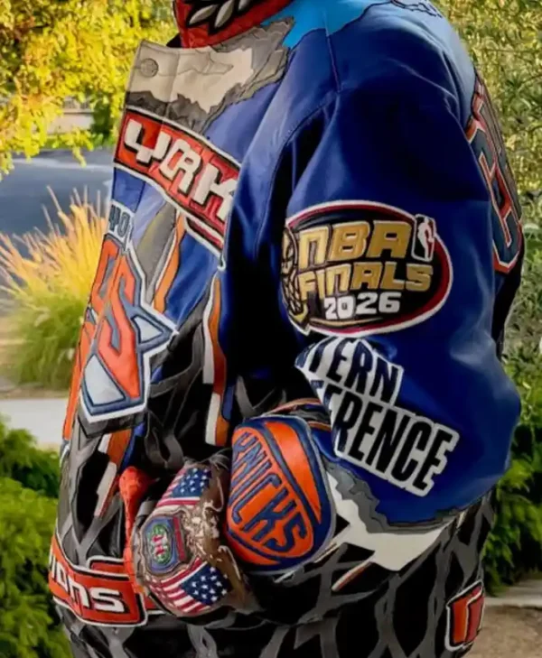 Jeff Hamilton Knicks 2026 NBA Champions Jacket