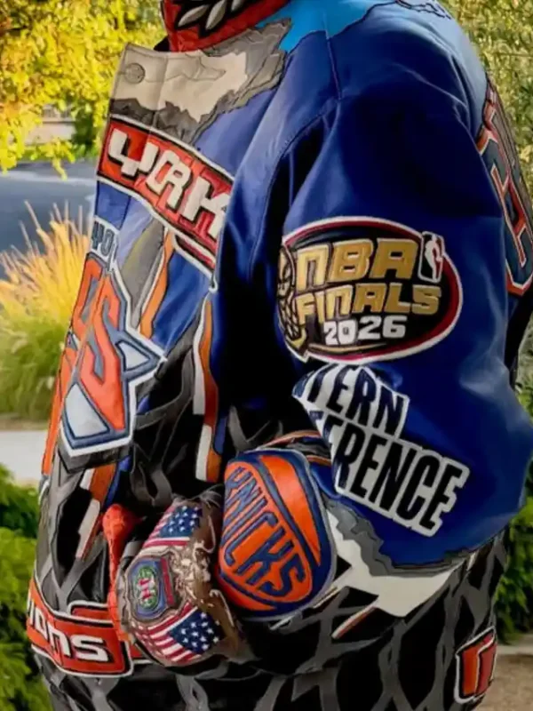 Jeff Hamilton Knicks 2026 NBA Champions Jacket