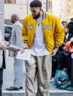 Karl-Anthony Towns New York Knicks Yellow Jacket