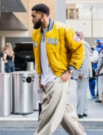 Karl-Anthony Towns New York Knicks Yellow Jacket