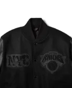 New York Knicks Nike Black 2026 Champions Jacket